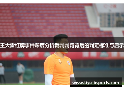 王大雷红牌事件深度分析裁判判罚背后的判定标准与启示